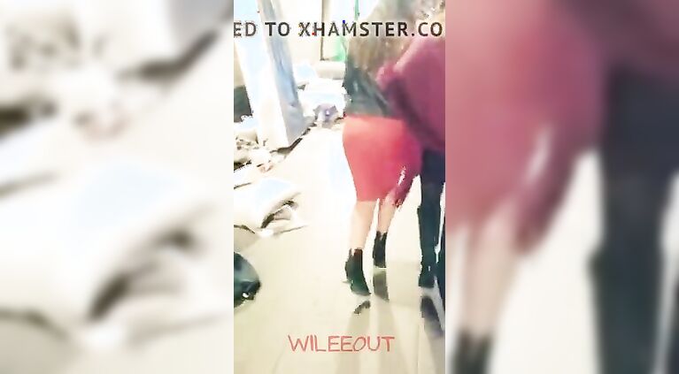 Candid Beautiful Tamil Butt - Huge Round Booty Tight Skirt