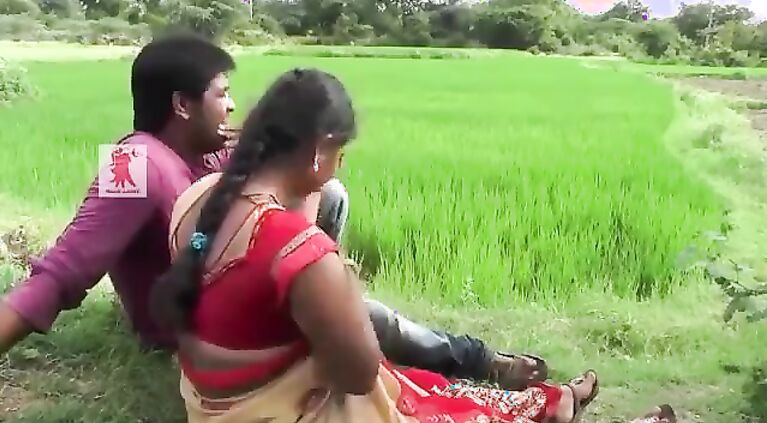 Huge Boobs aunty getting aroused by her lover