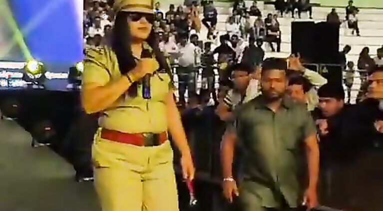 Rebel Wrestler vs Indan Police