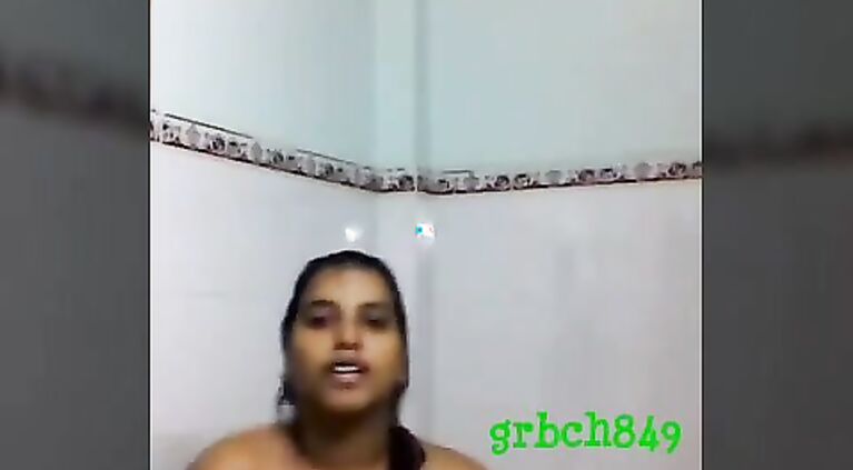1222 Indian girl nude dancing in bathroom