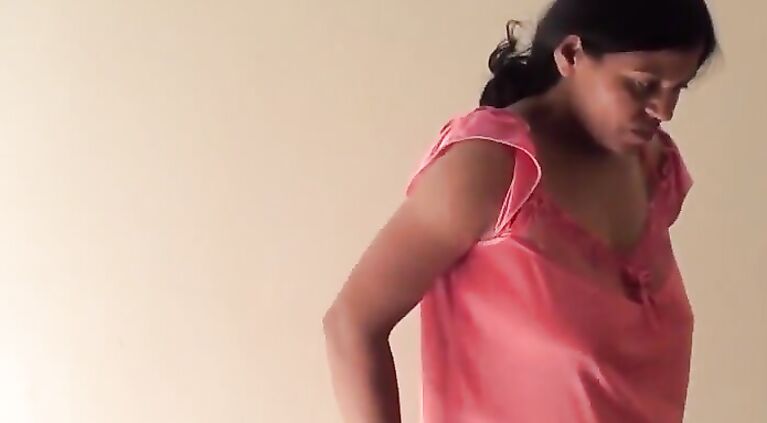 Tamil Aunty Strip tease in Shower