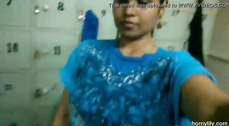Horny Lily Tamil Beauty In Gym Working Out Naked