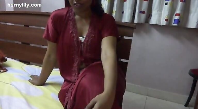 desi babysitter lily crotchless panties