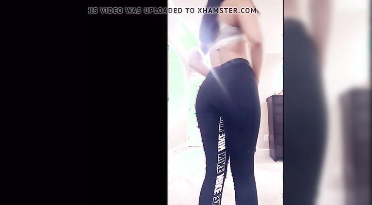 Indian nymphos in her gym tights