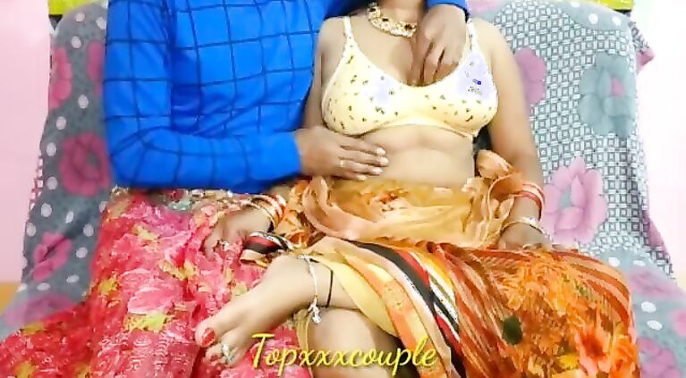 Ever best painful saree sex with creampie