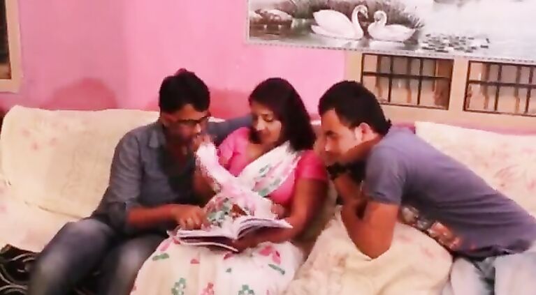 Prathiba Aunty Sex with her students