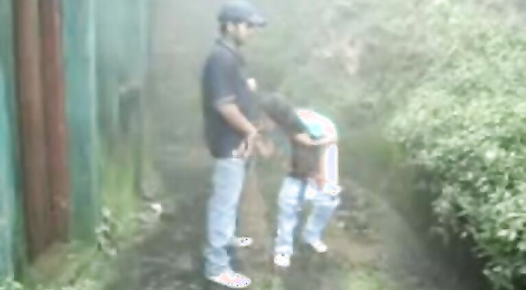 RAINY DAY INNOCENT DESI WITH HIS BF ENJOYING