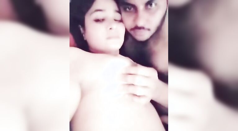 Desi boy with her young girl