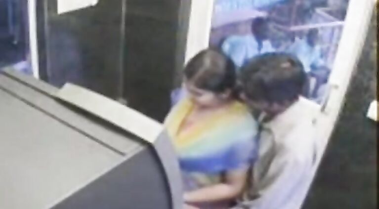 MOVIE-20100527-PV0001-Kanchipuram Kattankulathur SRM Valliammai Engineering College students being intimate at college campus ATM centre sex porn clip