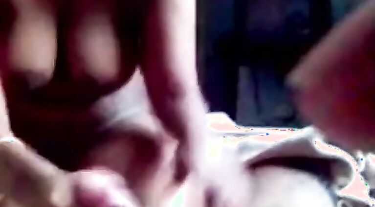 Indian Slut with huge boobs sucking dick and speaking on Phone