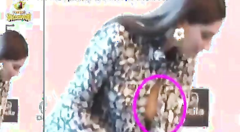 OMG! Sonam Kapoor Wardrobe Malfunction Movie Mango Bollywood cute scene