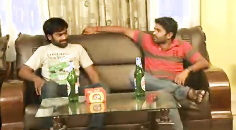 (Mp4Videos.Org) Romantic Aunty With 2 Guys Non Stop Romancing Masala Latest Telugu Romantic Short Fi