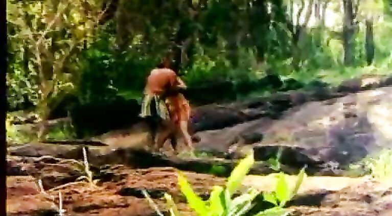 Mallu Actress Suganti Forced in Tribal Style