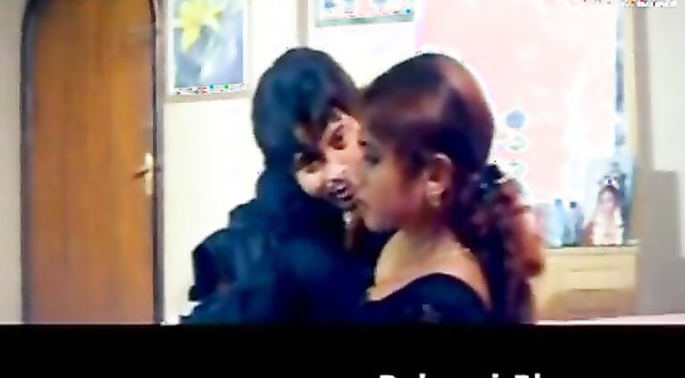 Tamil girls kissed very hard