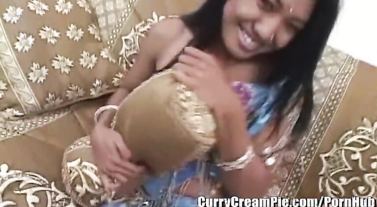 Desi Innocent Sucks and Fucks White Dick