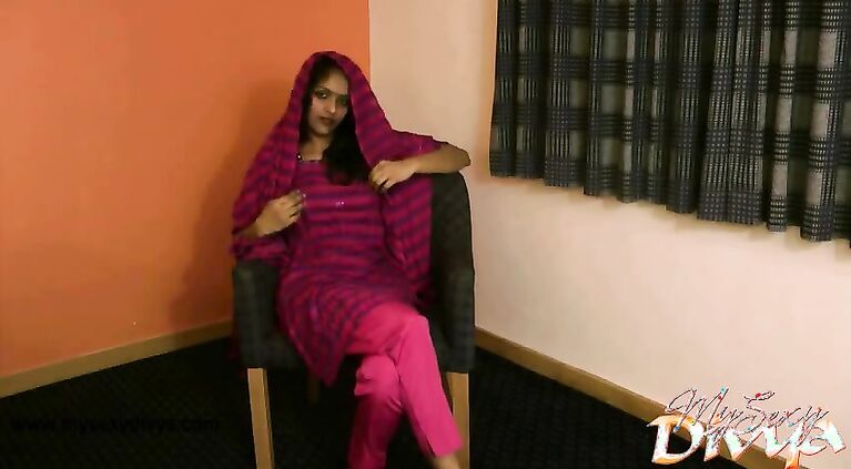 Desi Pretty Divya Strip Naked Huge Tits Exposed Masturbation Sex