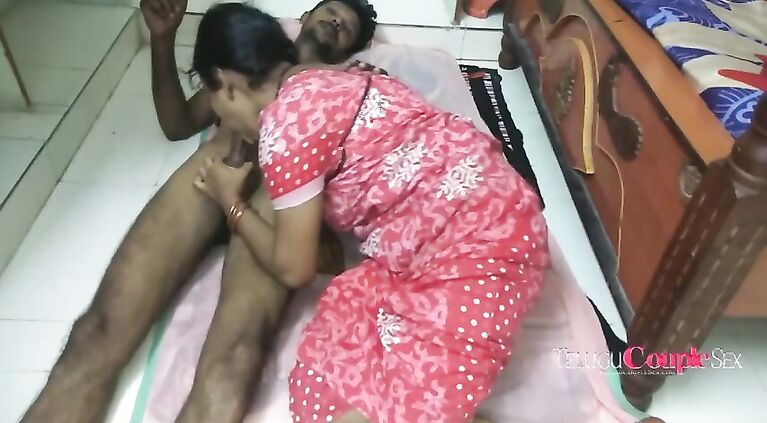 Beautiful Telugu Housewife Love Sucking Dick is huge dick is husband