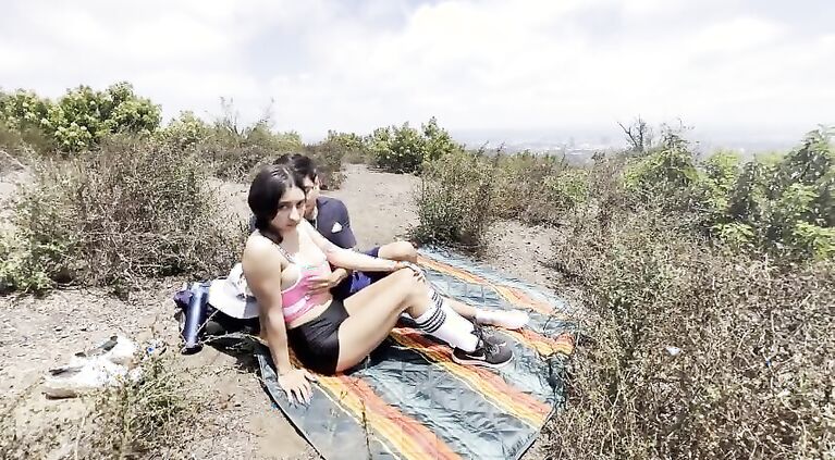 Fucking Topheavy Desi Slut In the Santa Monica Mountains— IG: @haileyrose.baby