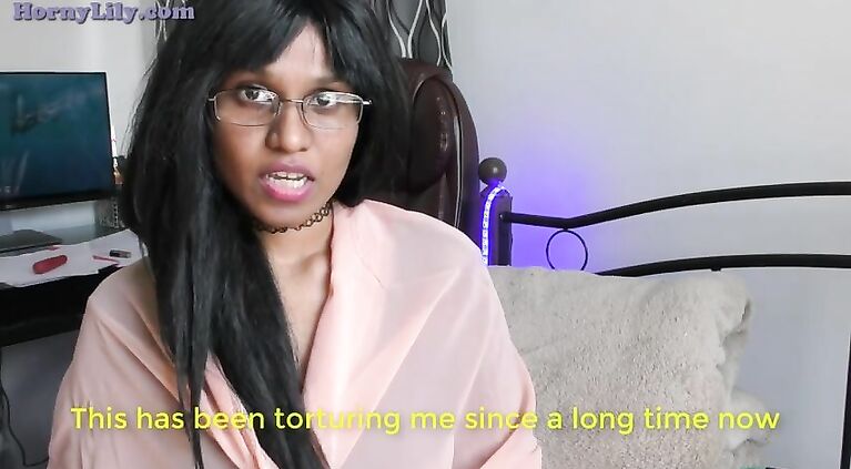 Horny Step Mom Roleplay in Hindi (with English subtitles)