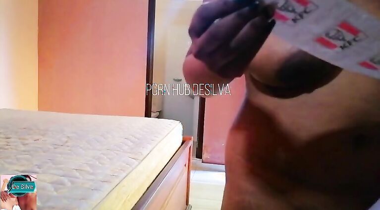KFC Delivery Guy Knocked on the Door as I Fucked my Milf - Nude Delivery