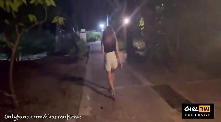 Thai girl Outdoor.สาวสวยโดนเย็ดริมชายหาด