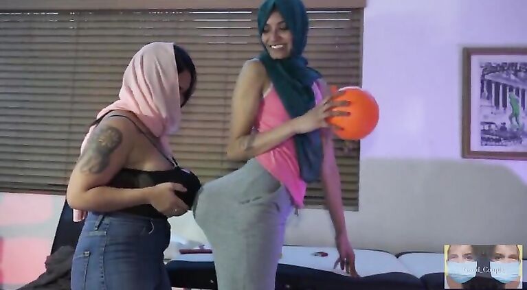 What? Balloon Stuffings in boobs and butt? How can this be with 2 women!?