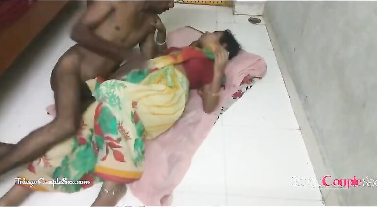 tamil desi village telugu couple romance on floor fucking