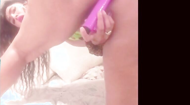 Horny Tamil Wife Playing with her sex toys