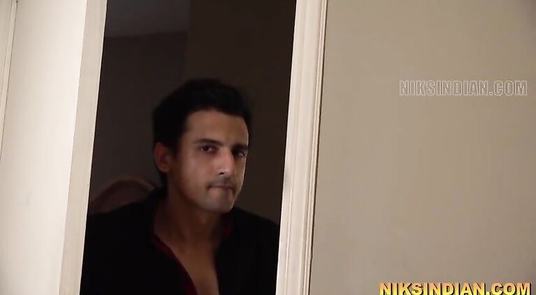 Sexy Desi mommy stripped and ass fucked rough by teenage dude