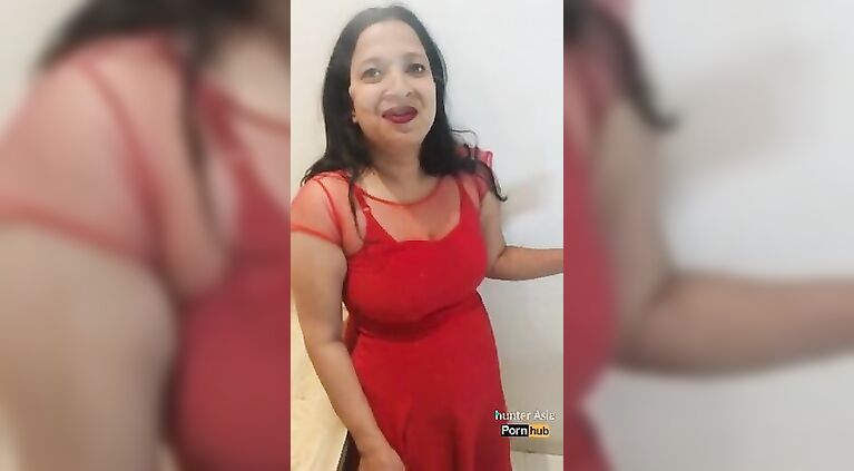 After Smoking Ganja WIFE Shobha getting fucked by desi guy - Indian hindi sex