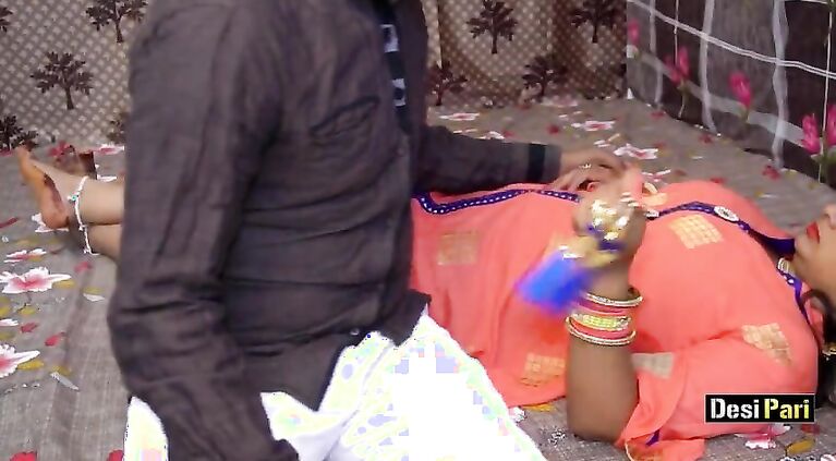 Indian Pari Fuck On Wedding Anniversary With Clear Hindi Audio