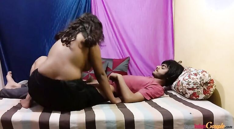 Tamil Call Girl From Lucknow Sarika Huge Boobs Hard Rough Sex With Her Skinny Desi Boyfriend Vikki I