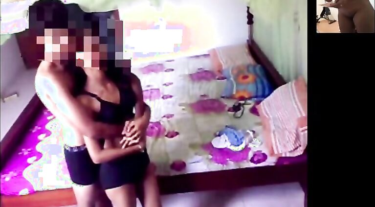 Indian Desi Couple Housewife first time in Sri lanka ලංකාවේ