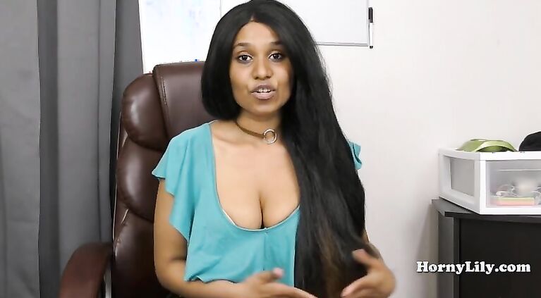 Slutty Desi secretary roleplay pov in Desi