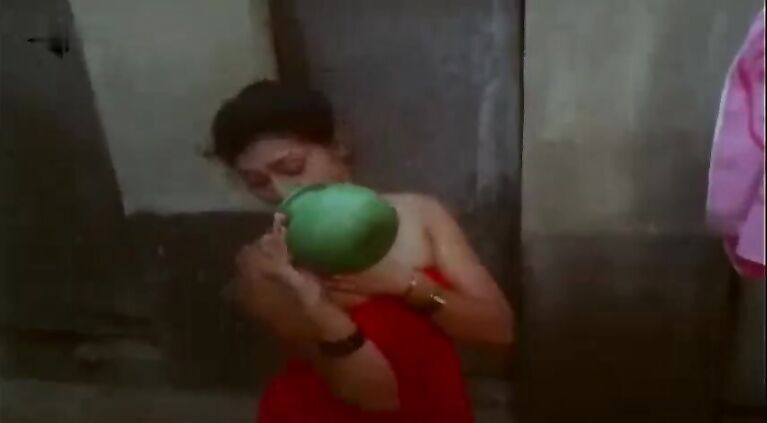 Beautiful girl taking bath- Hot boobs