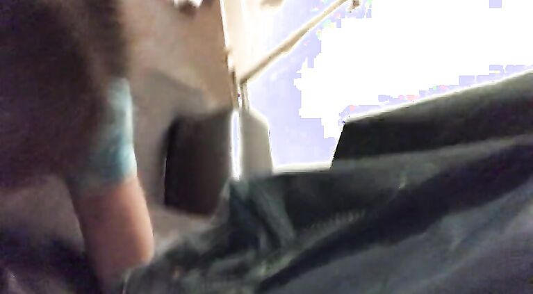 Cheating native teenage takes cock doggy style and cums while bf is getting beer