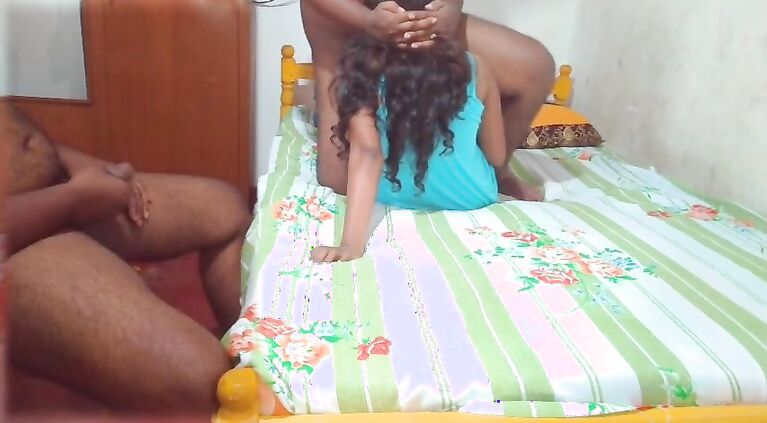 Husband fucking housewife with his friend - sri lanka triple