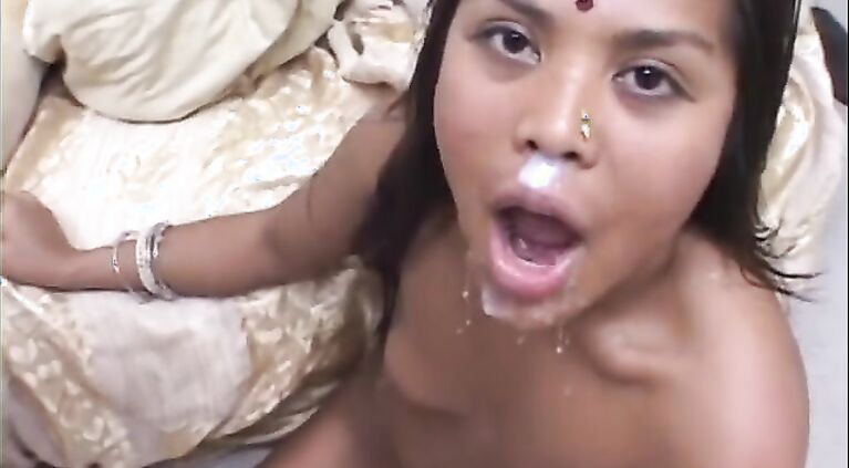Naughty Tamil Girlfriend XXX Orgy Triple Then Cum On Face