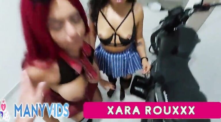 Student Halloween Party Ends in a 3Some