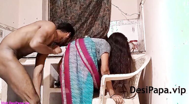 Tamil Bhabhi With Her Husband In Kitchen Fucking In Doggystyle