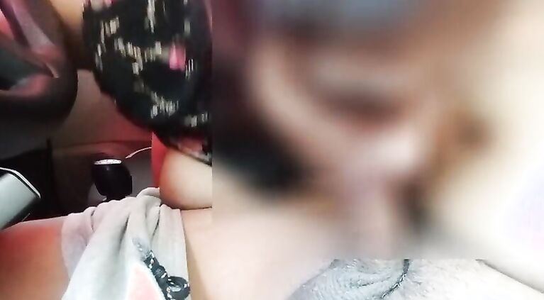 Tamil Stepmom Disha Gives Public Oral With Cumshot In Car