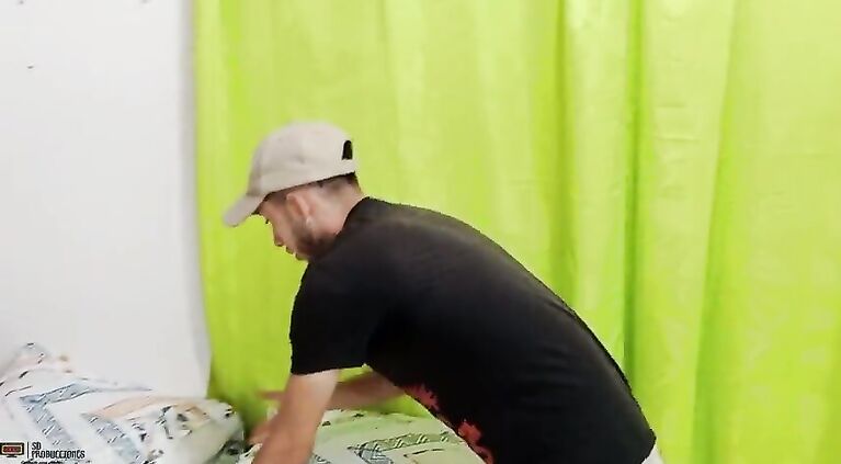 Giving my stepbrother a test of what I do with my clients and he ends up fucking my vagina CREAMPIE - Porn in Spanish