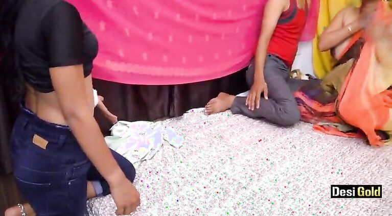 Nanad Bhabhi And Her Friend || 3Some Tamil Sex With Clear Hindi Audio