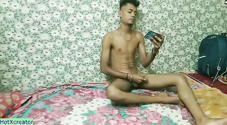 Desi nymphos husband caught watching porn!! Cute milf has sex