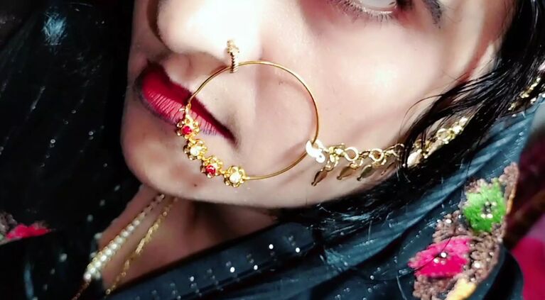 Desi Village newly married women first time Oral