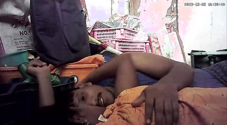 Tamil milf kissing butt and romantic