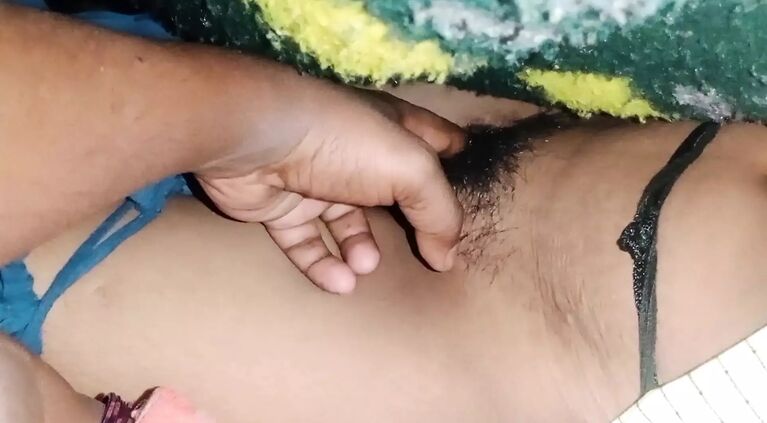 Country sister-in-law massaged brother-in-law's penis and exposed it