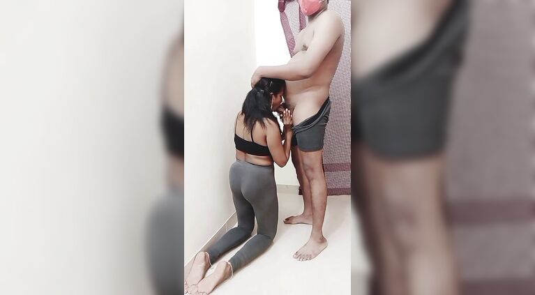 Desi mallu girl gives oral. Use headsets. Fucked by indian boy