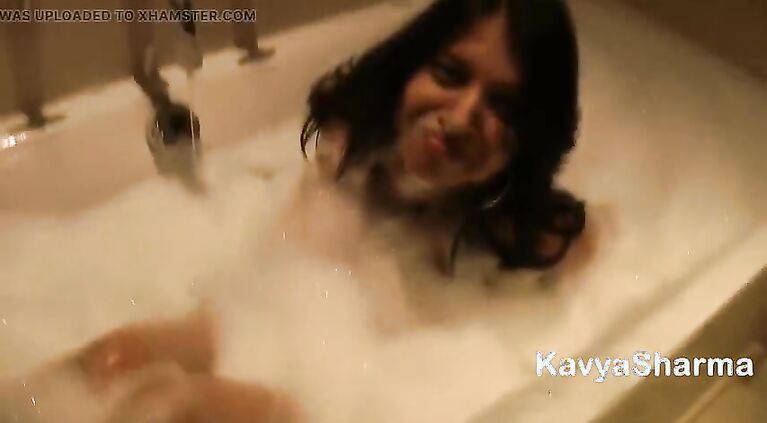 Desi Girl Bathing Infront of Lover
