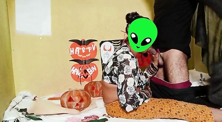 Fuck stepsister making mare on Halloween bengali Porn